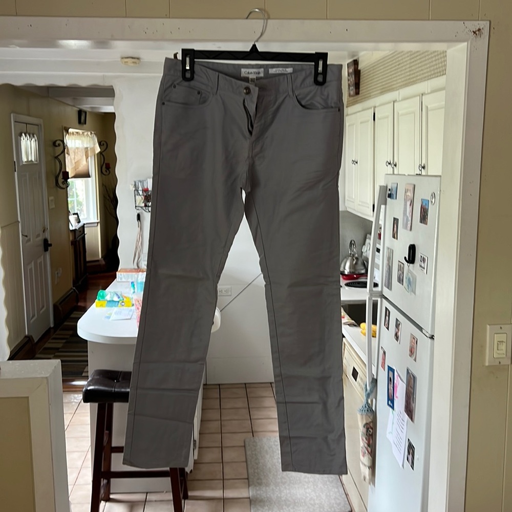 Calvin Klein gray jeans